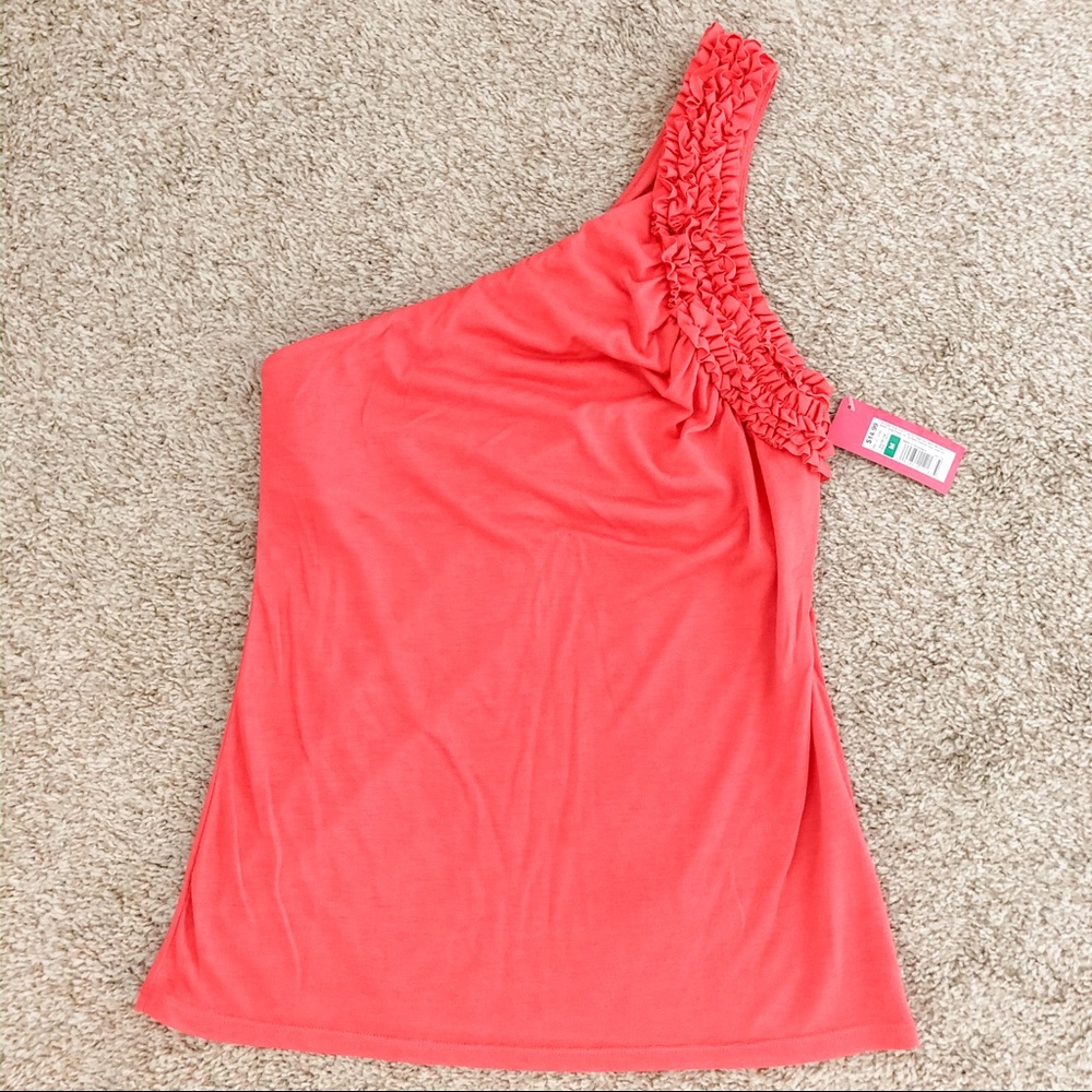 One Shoulder Tank!